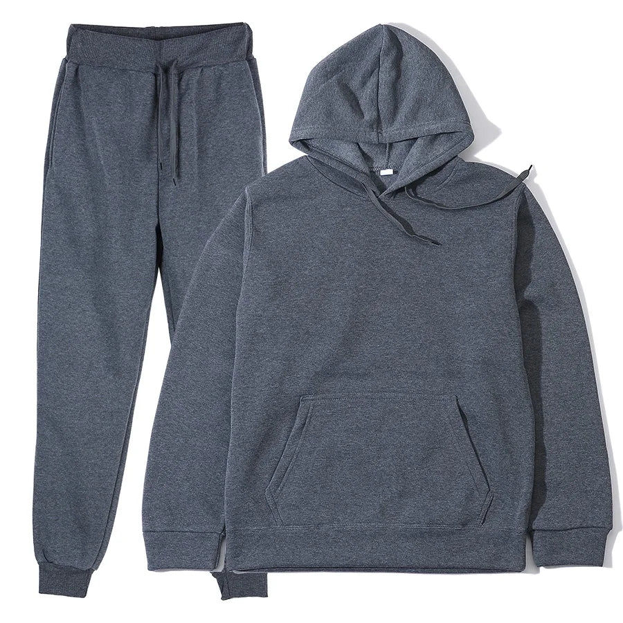 Hoodie Sweatshirts and Long Pant Two Piece Sets