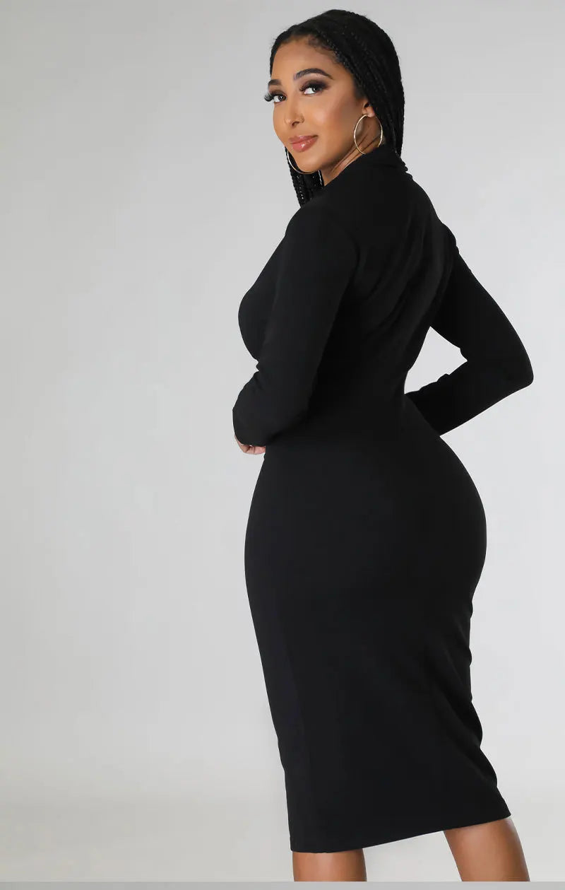 Long sleeve BodyCon Dress