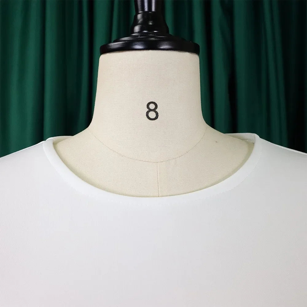 O Neck Short Sleeve Party Dress